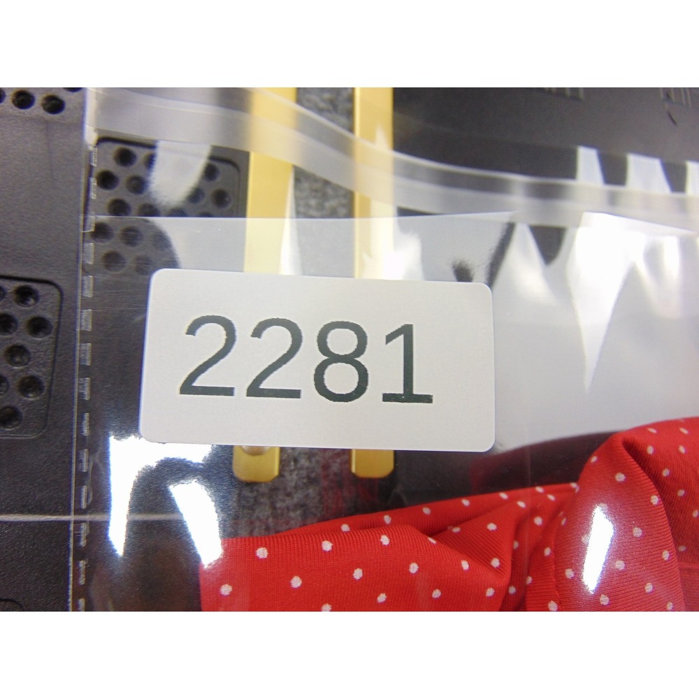 FootJoy Polo Shirt Mens Medium Red Polka Dot Performance Golf Short Sleeve - Picture 9 of 9